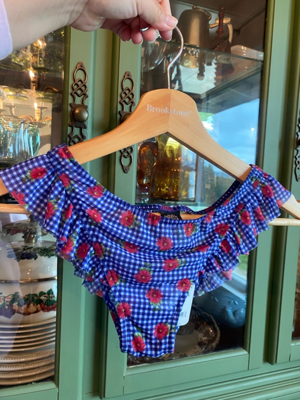 Free People Floral Ruffle undies